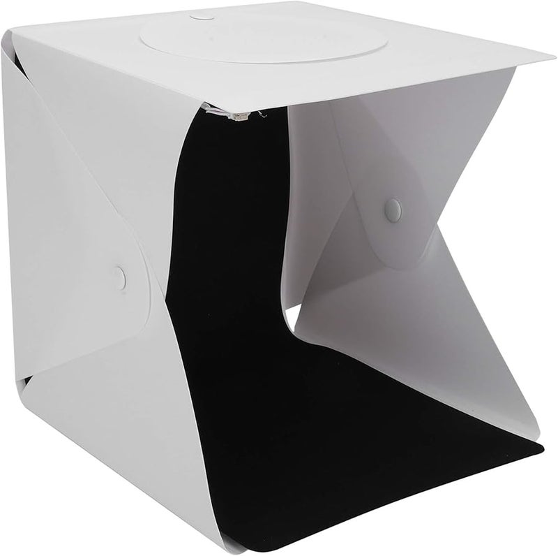 20 سم صندوق التصوير المحمول الناعم مع 6 خلفيات ملونة و10 مستويات إضاءة و40 مصباح LED - Image 5